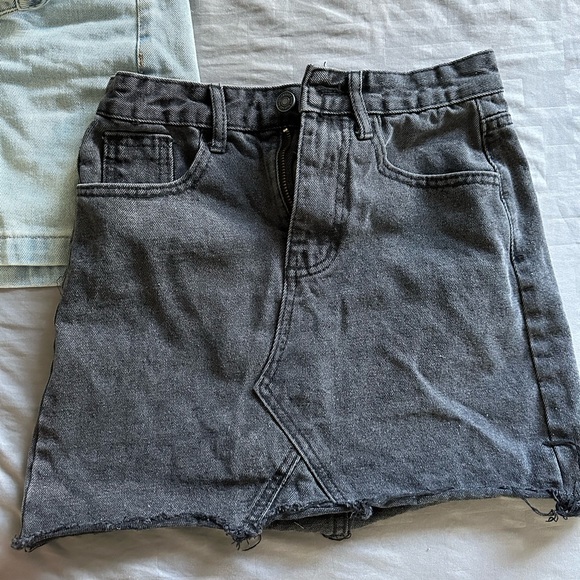 Denim miniskirts - 2 for $20 - Picture 3 of 4